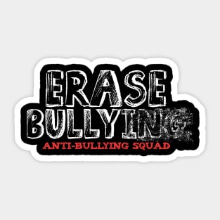 Erase Bullying Sticker